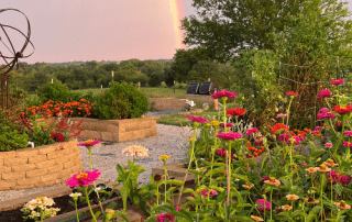 Rainbow over the Garden of Common Ground